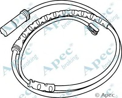 APEC BRAKING wir5256 -  Указатель износа, накладка тормозной колодки